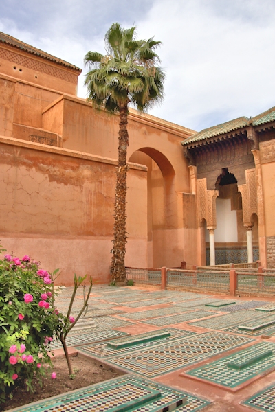 The Saadian Tombs in Marrakesh consist of the interments of about sixty members of the Saadi Dynasty from the 16th and 17 centuries.
