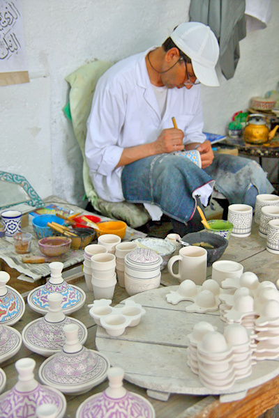 Fes crafts, Morocco