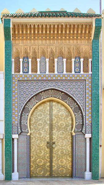 Fes, Morocco - King's Palace Gate