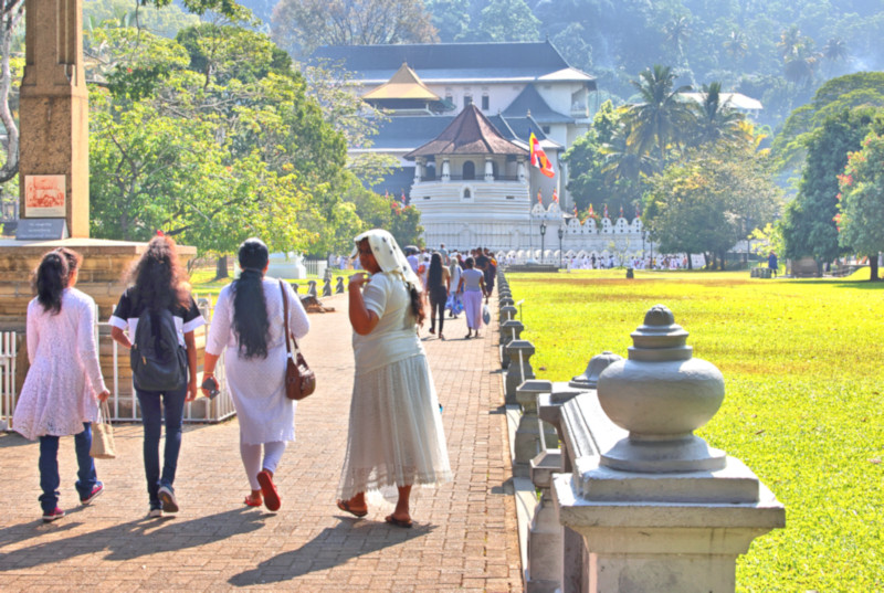 Buddhist Tooth Temple, Kandy, Sri Lanka