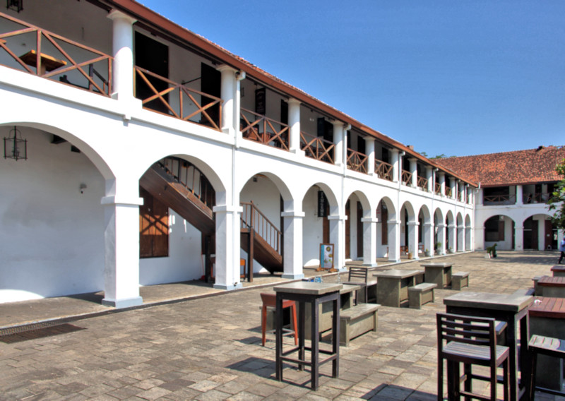 Originally a 17th century Dutch hospital, Galle, Sri Lanka