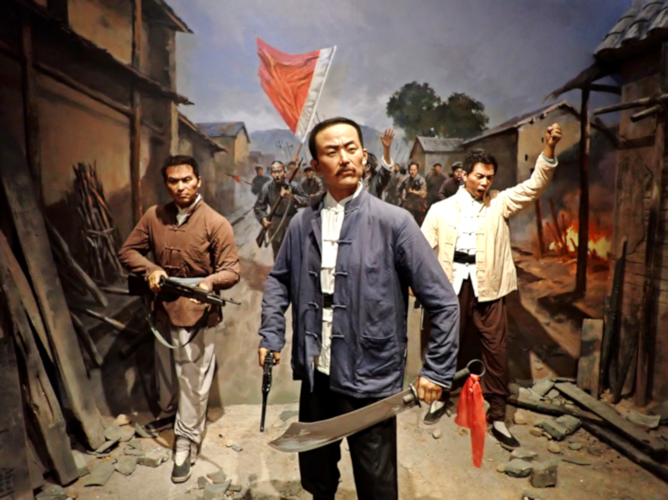 Diorama in Yichang Museum