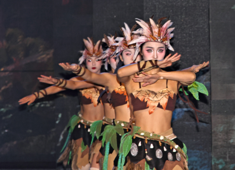 Romance Show in country village near Yangshuo, China