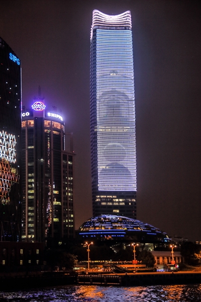 Huangpu River cruise, Shanghai, China