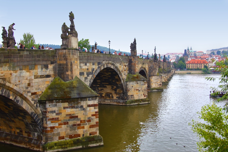 Czech Republic - Prague - 14th century Charles Bridge