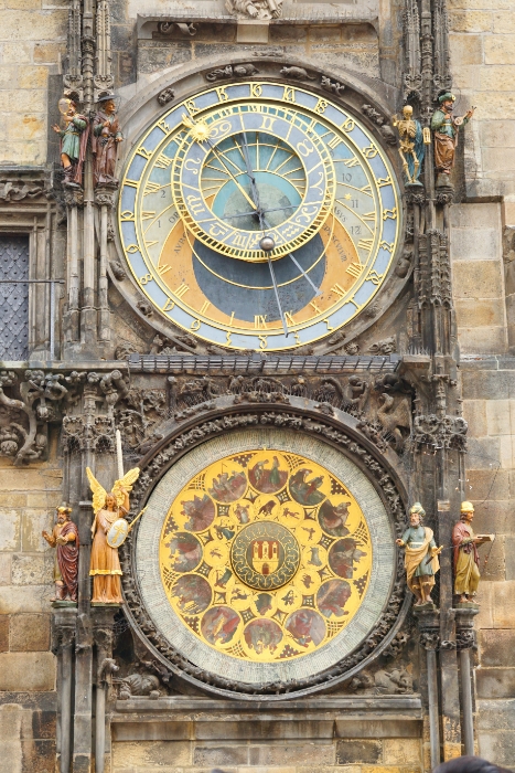 Czech Republic - Prague - Astronomical Clock on the Old Town Hall tower