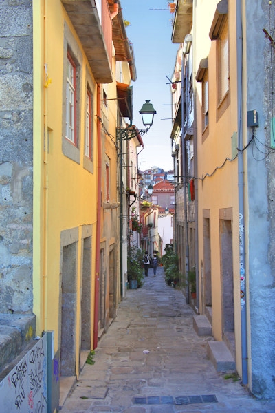  In the old quarter of Porto, Portugal