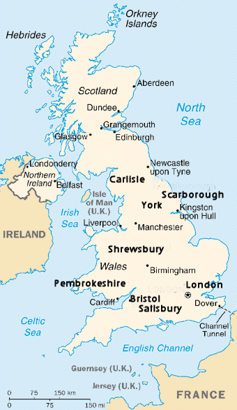 maps of united kingdom. map of the United Kingdom