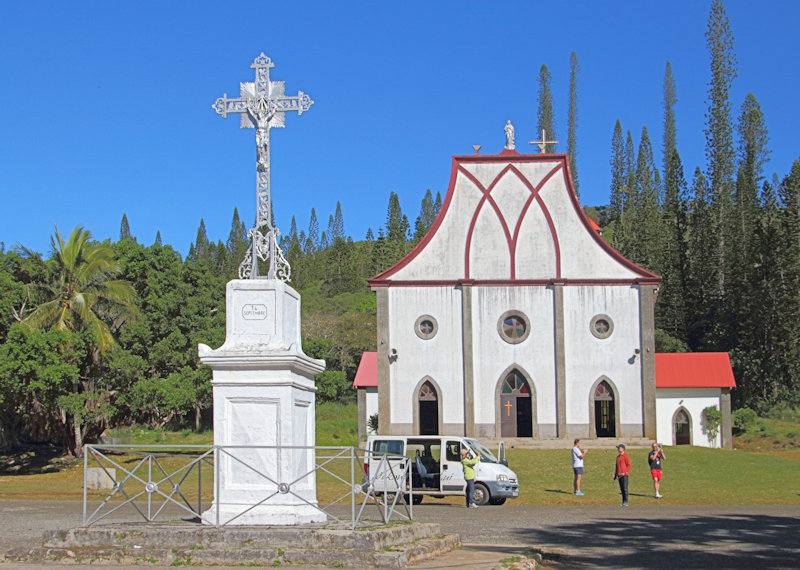 Church at Vao, Isle of Pines, New Caledonia