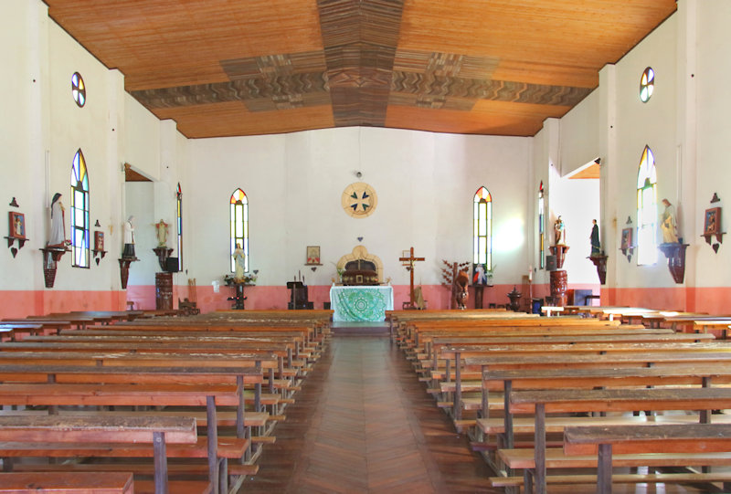 Church at Vao, Isle of Pines, New Caledonia