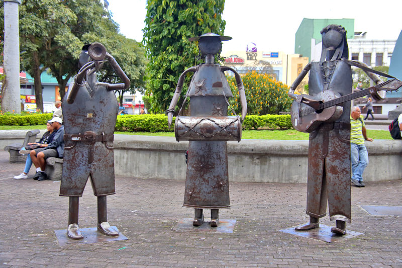 Funky Sculptures, San Jose, Costa Rica