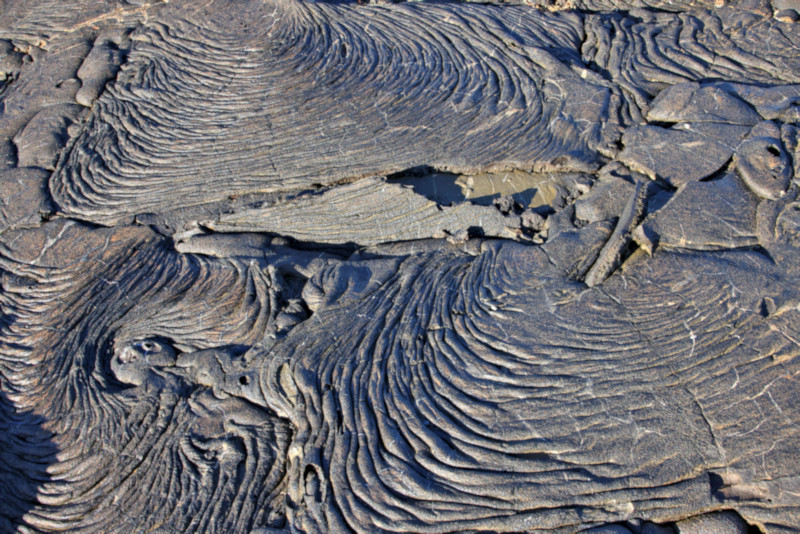 Lava Details, Santiago Island