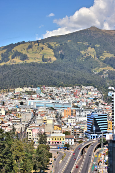 Quito - from hotel roof