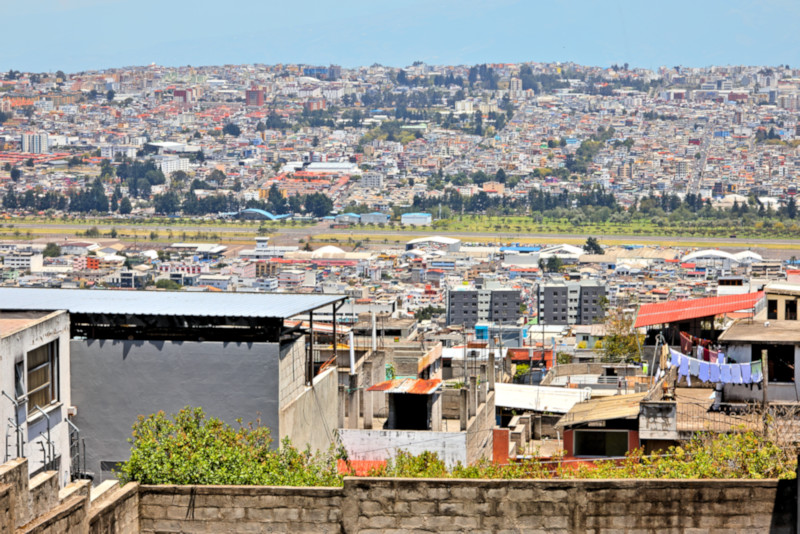 Quito - from hotel roof