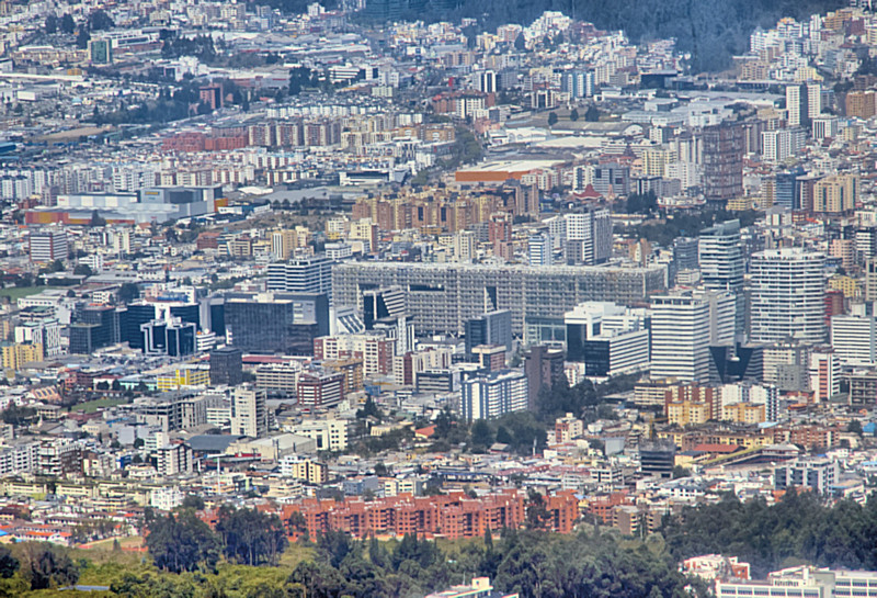 Quito - from hotel roof