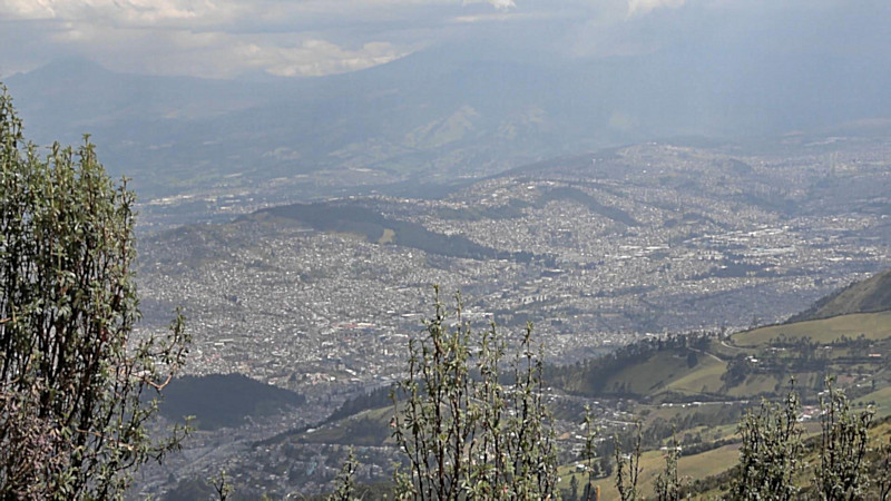 Quito - from Teleferico