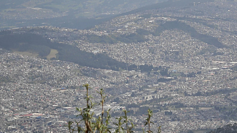 Quito - from Teleferico