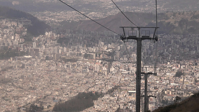 Quito - from Teleferico