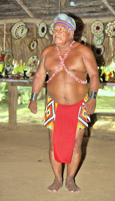 Cantoma Chief, Embera tribe, Panama