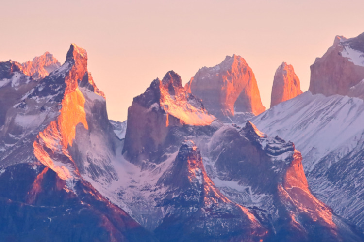 Torres del Paine National Park, evening