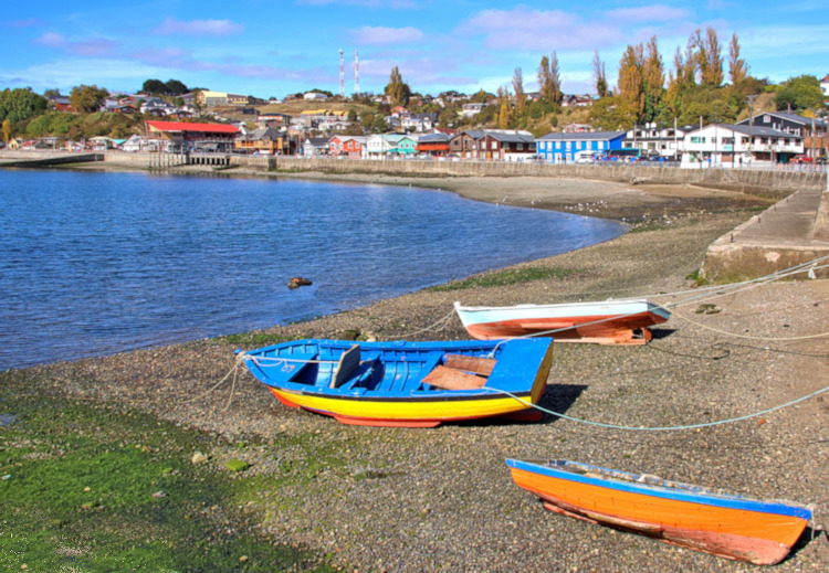 Chonchi waterfront, Chile