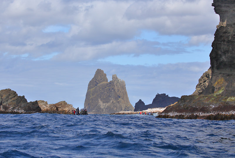 Castle Rock, Mangere, Chatham Island group, New Zealand
