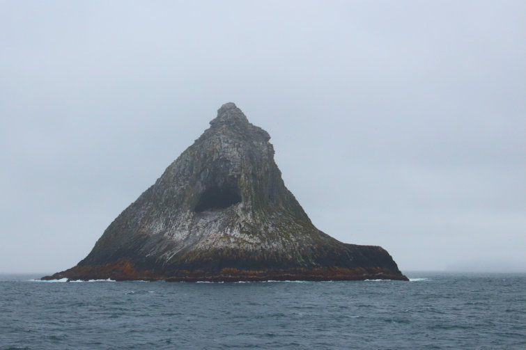 Pyramid Rock, Chatham Islands, New Zealand
