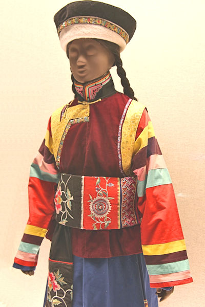 TU minority traditional dress, China, late 20th century