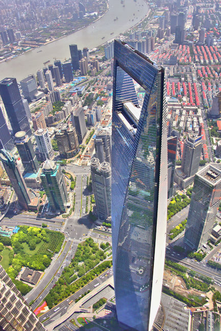 World Financial Center building, Shanghai, China
