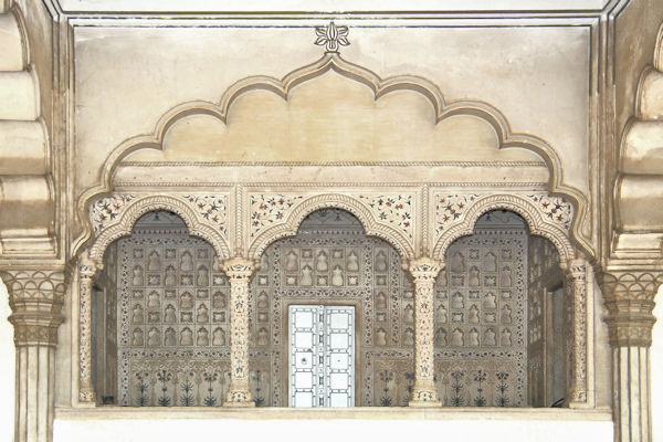 Agra Red Fort Sheesh Mahal