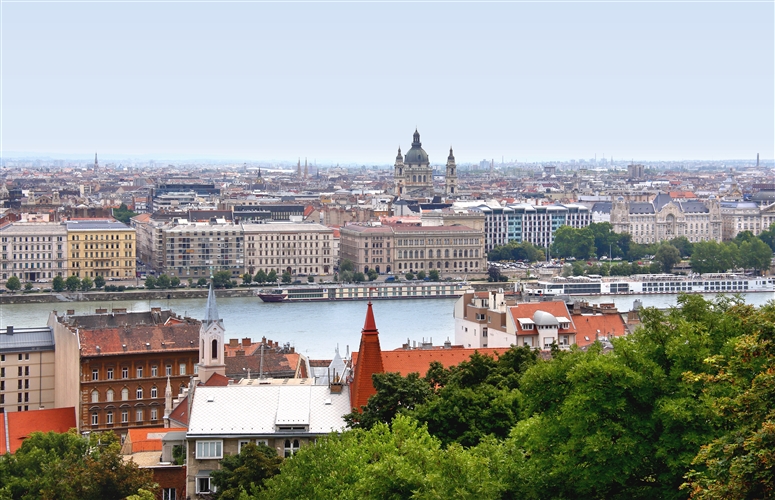 Panoramic View of Budapest