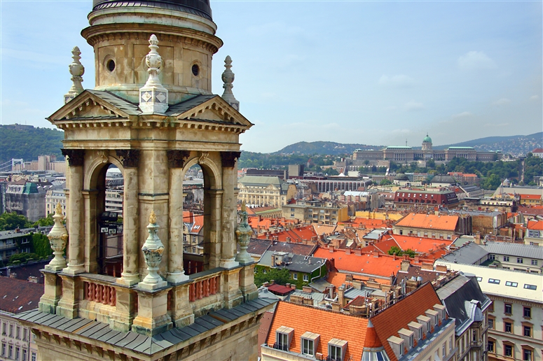 Panoramic views of Budapest