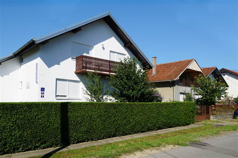 Typical house in Osijek