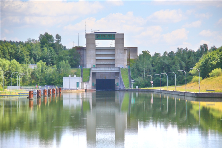 Germany, Canal Lock