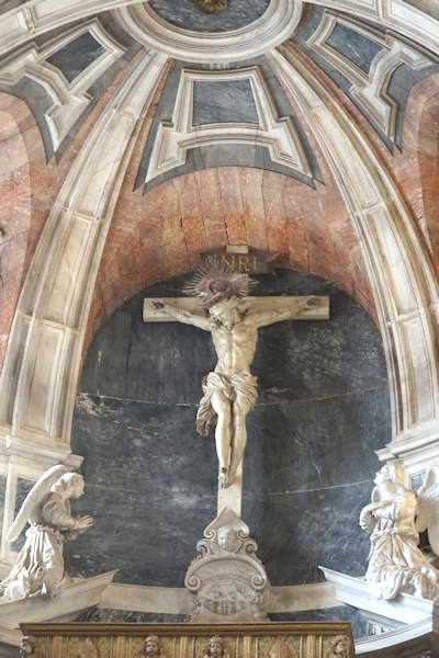 Inside the Cathedral of Évora, Portugal