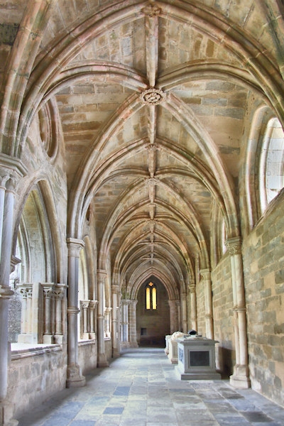 The cloisters of the Cathedral of Évora, Portugal