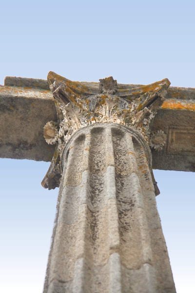 Roman Temple ruins, Evora, Portugal