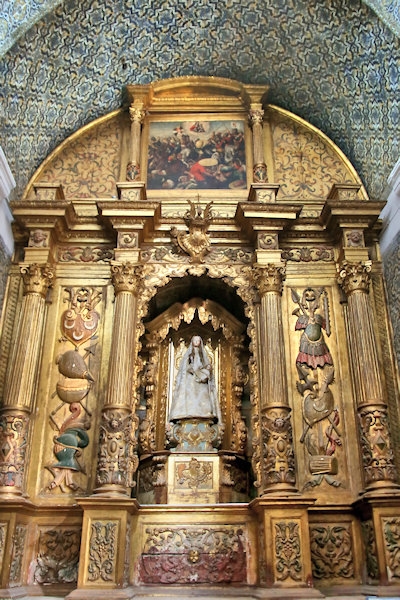 Insided the ex Church of Nossa Senhora da Graça, Evora