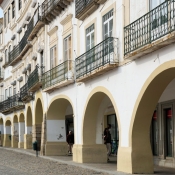 Giraldo Square, Evora, Portugal