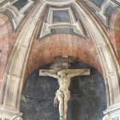 Inside the Cathedral of Évora, Portugal