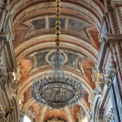 Inside the Cathedral of Évora, Portugal