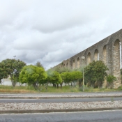 Just oustside the city walls to the north is the Evora Aqueduct