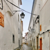 In the old city of Evora, Potugal