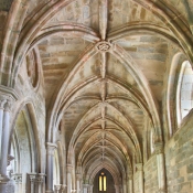 The cloisters of the Cathedral of Évora, Portugal