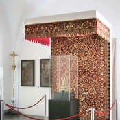 In the treasury of the Cathedral of Évora, Portugal