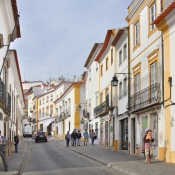 Inside the walls we take a walk into the old city of Evora