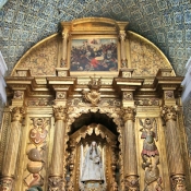 Insided the ex Church of Nossa Senhora da Graça, Evora