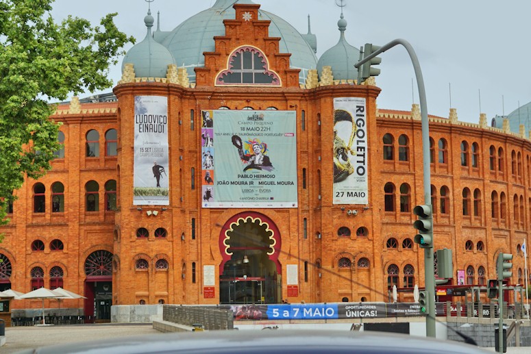 The late 19th century Campo Pequeno Bullring in Lisbon