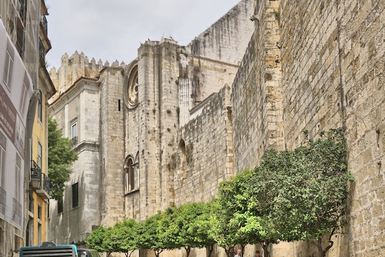 The Lisbon Cathedral.