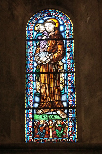 Inside the Lisbon Cathedral.